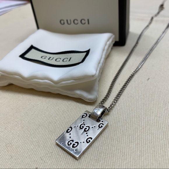 Authentic Gucci Ghost Pendant Necklace 